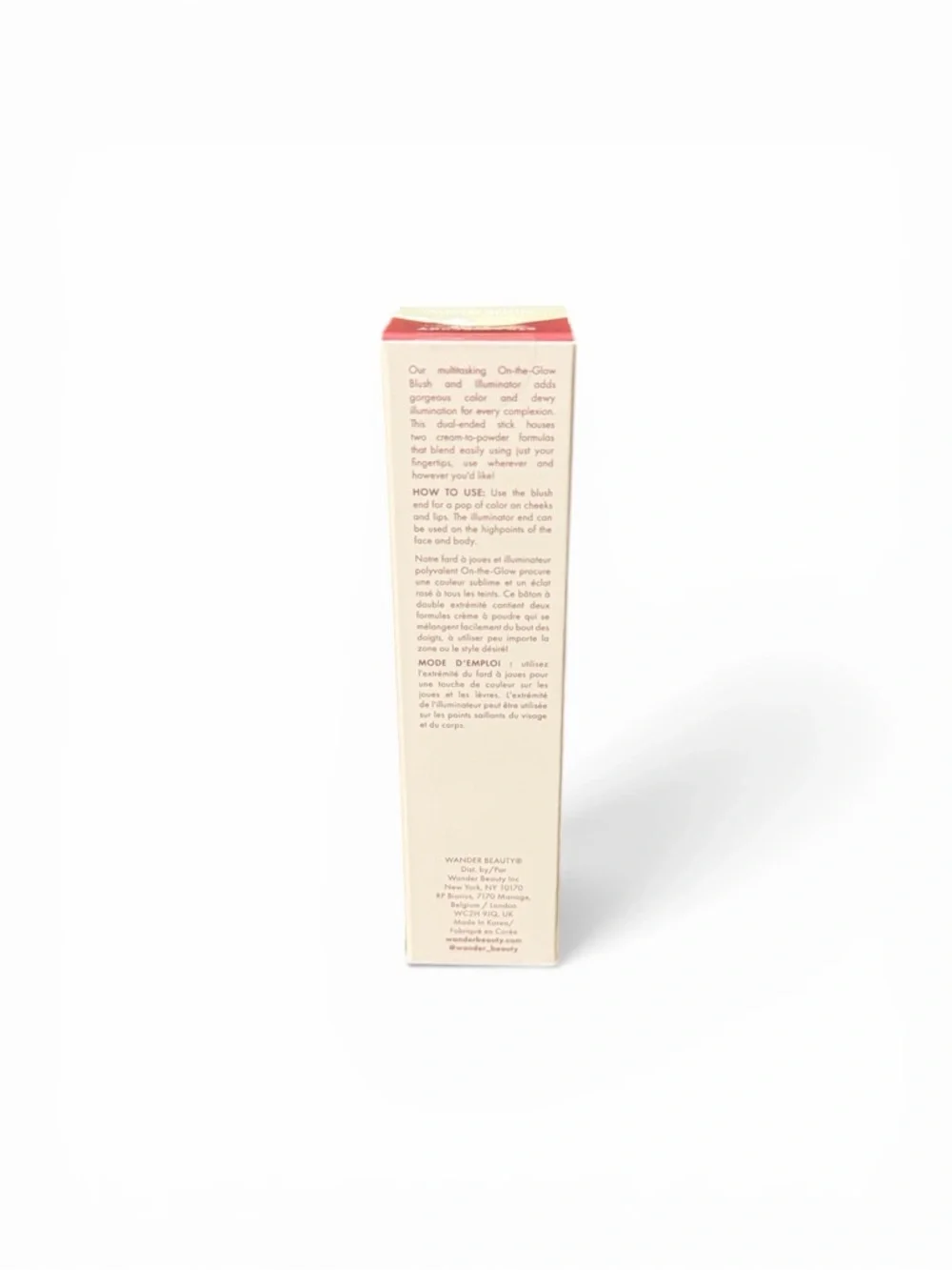 ✨NIB Wander Beauty On-The-Glow Blush & Illuminator Stick – Strawberry Fields✨